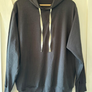 Plain Black Hoodie