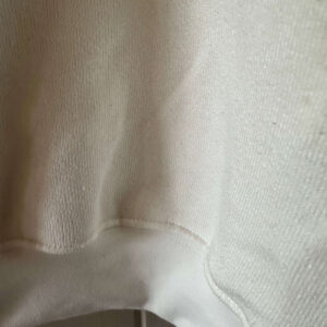 Plain Natural Hemp Hoodie Bottom Ribbing
